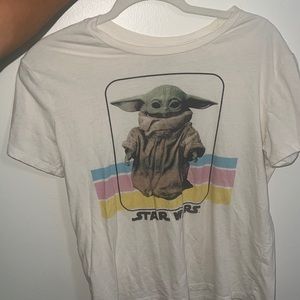 Star Wars baby yoda shirt